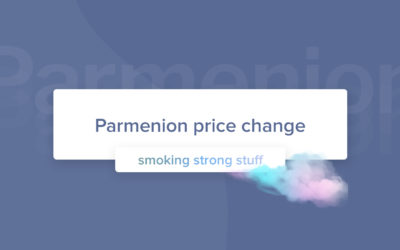 Parmenion price change: Smoking strong stuff