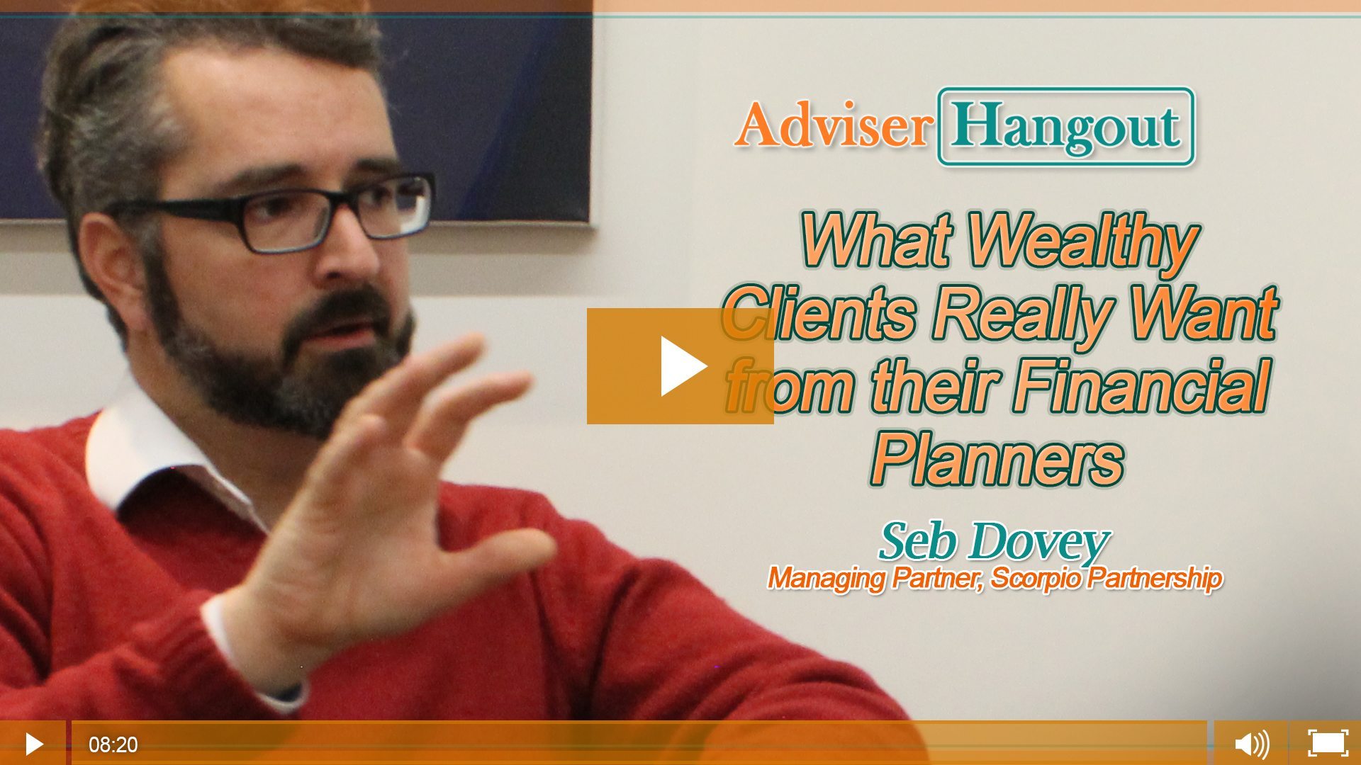 Seb Dovey: How the wealthy choose a financial planner